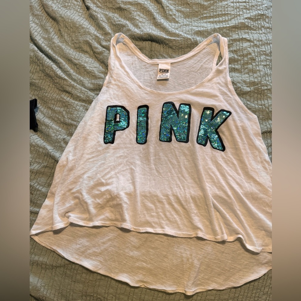 Pink tank top